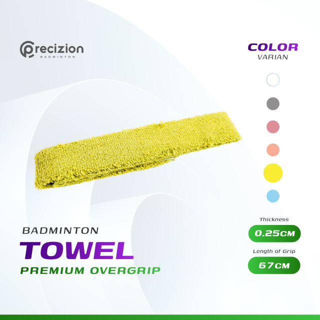 PREMIUM Overgrip / Grip Raket Badminton Towel