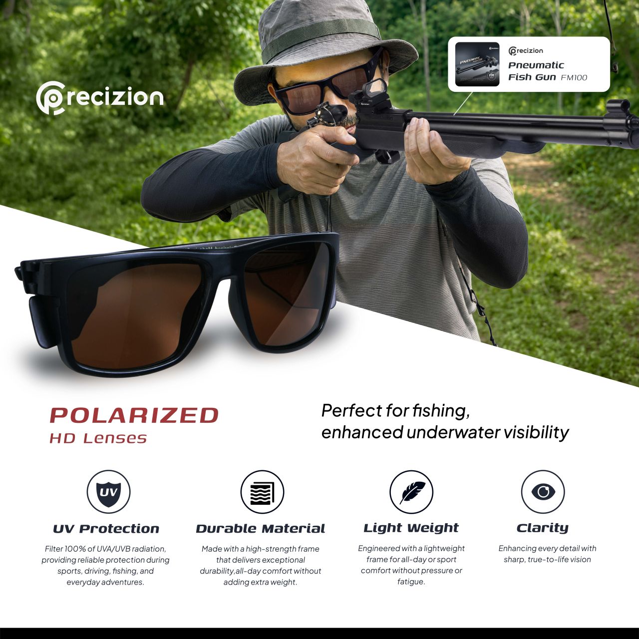 Kacamata Polarized – Designed for Fishing