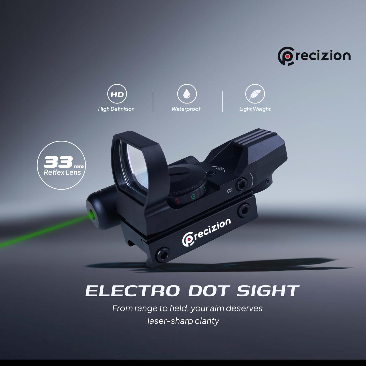 ELECTRO DOT SIGHT LASER 33mm Reflex Lens