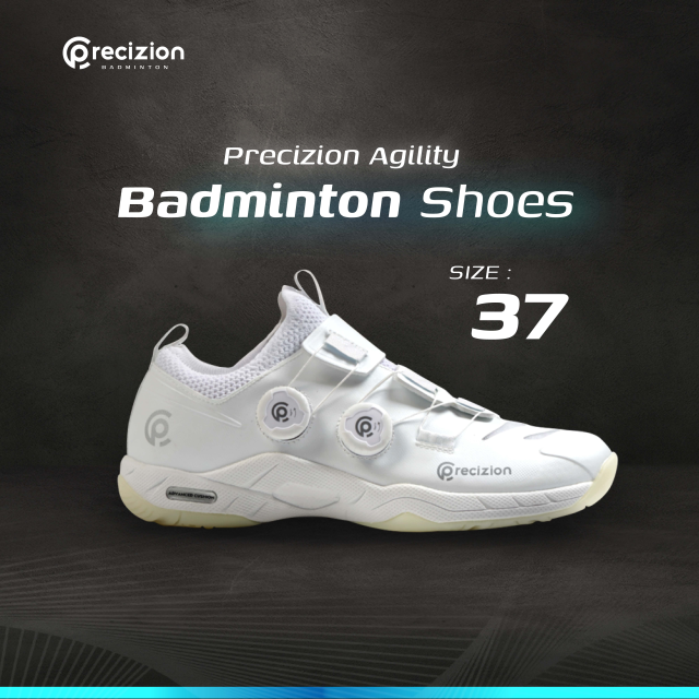 Sepatu Badminton AGILITY (WHITE)