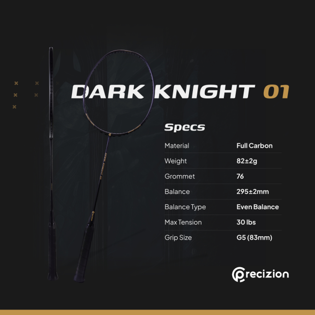 Raket Badminton DARK KNIGHT