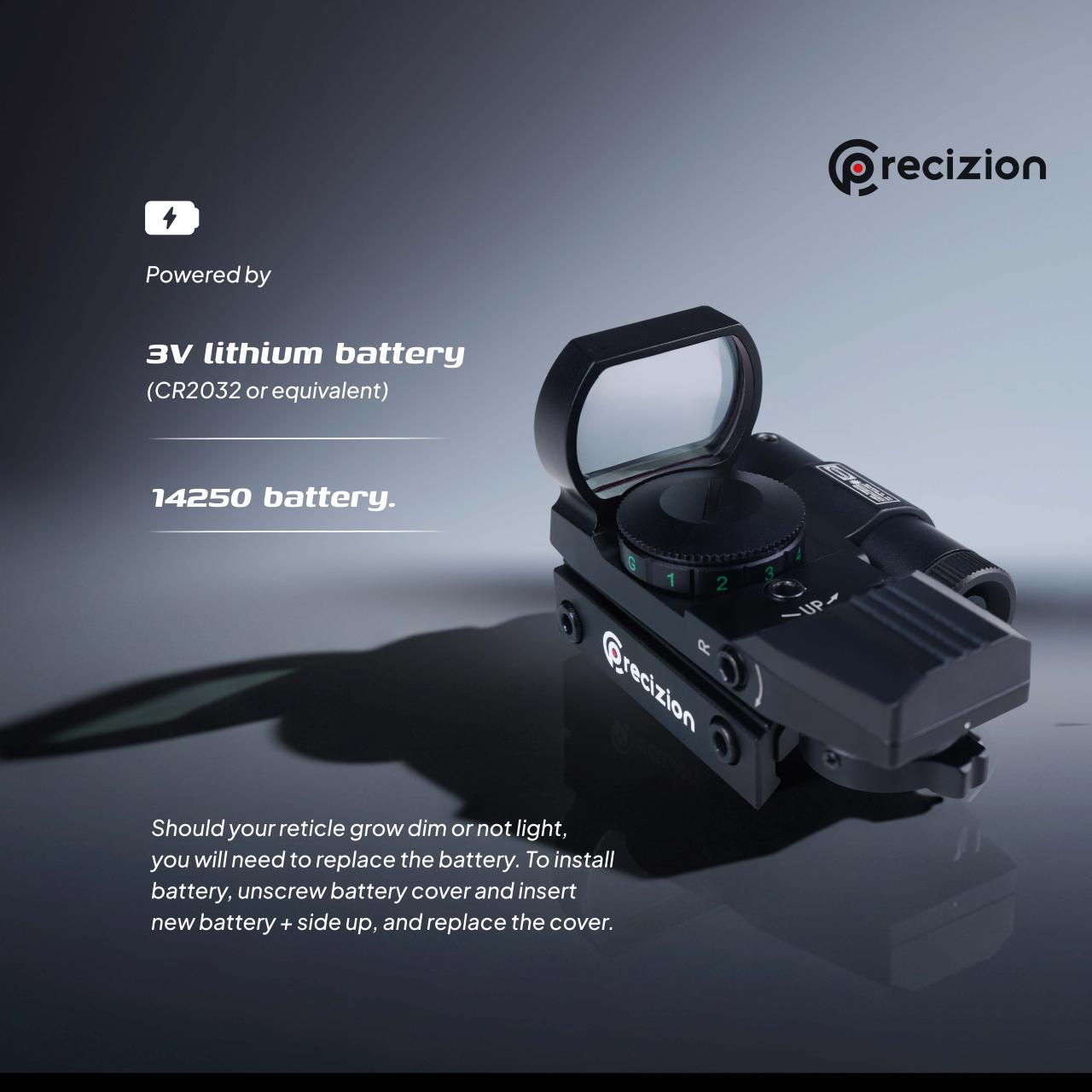 ELECTRO DOT SIGHT LASER 33mm Reflex Lens