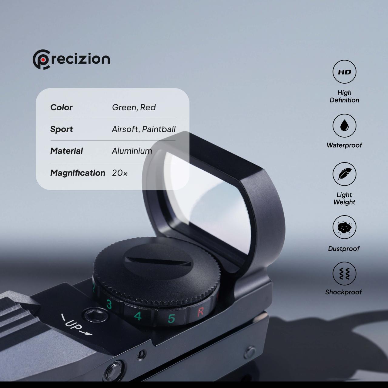 ELECTRO DOT SIGHT 33mm Reflex Lens