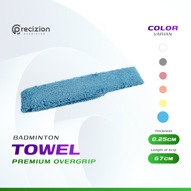 PREMIUM Overgrip / Grip Raket Badminton Towel