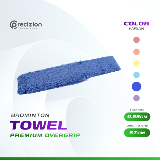 PREMIUM Overgrip / Grip Raket Badminton Towel