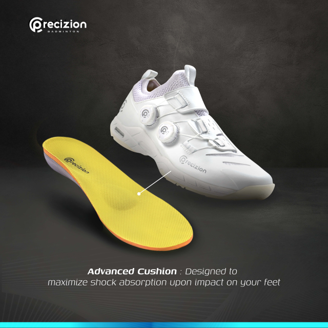 Sepatu Badminton AGILITY (WHITE)