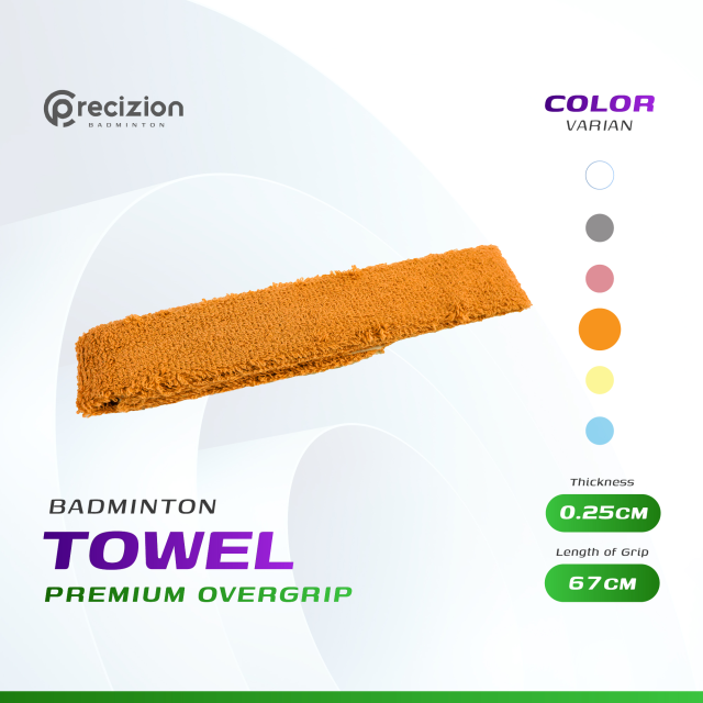 PREMIUM Overgrip / Grip Raket Badminton Towel