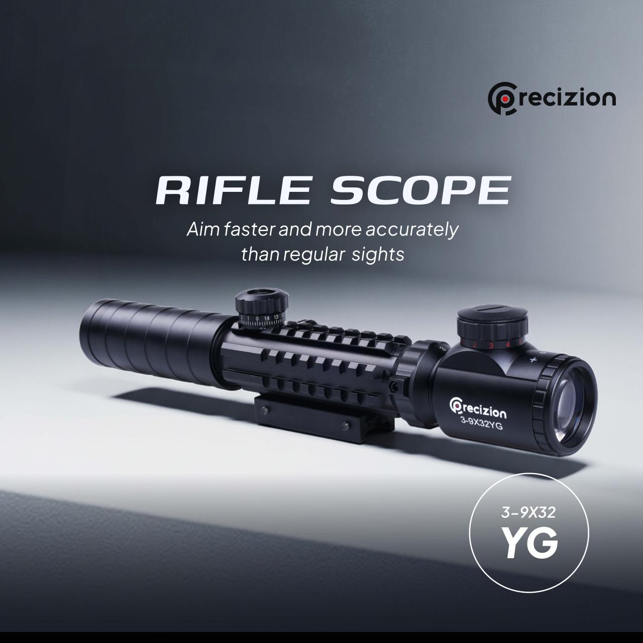 RIFLE SCOPE 3-9X32 YG
