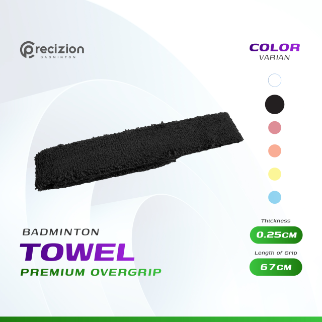PREMIUM Overgrip / Grip Raket Badminton Towel