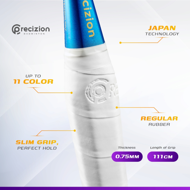 REGULAR Overgrip / Grip Raket Badminton Rubber