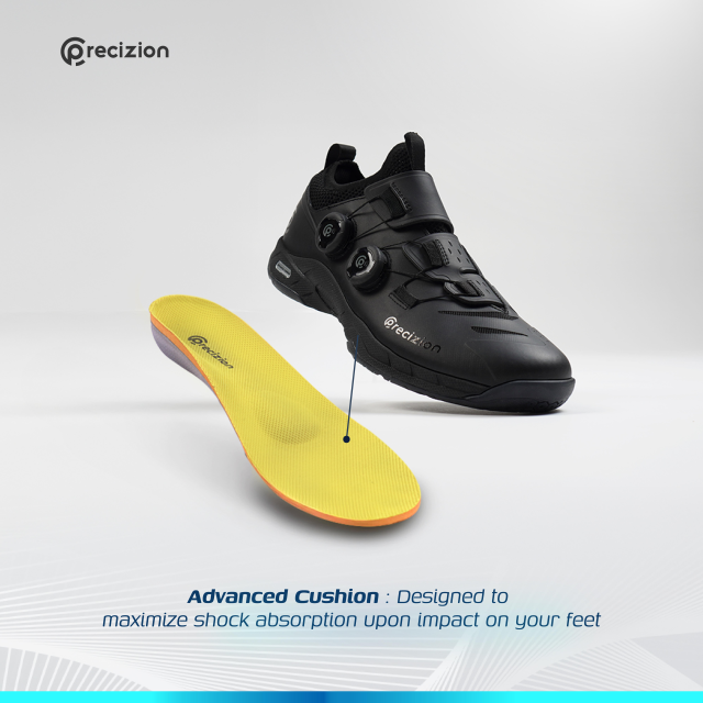 Sepatu Badminton AGILITY (BLACK)