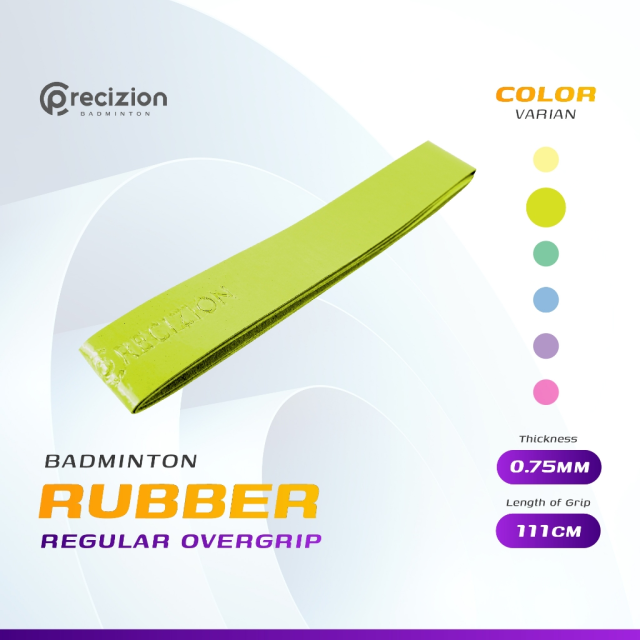 REGULAR Overgrip / Grip Raket Badminton Rubber
