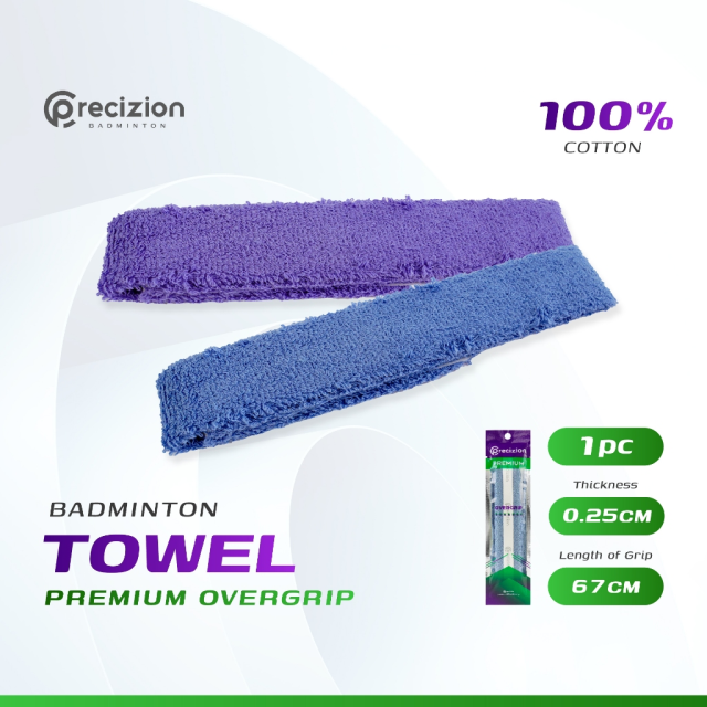 PREMIUM Overgrip / Grip Raket Badminton Towel
