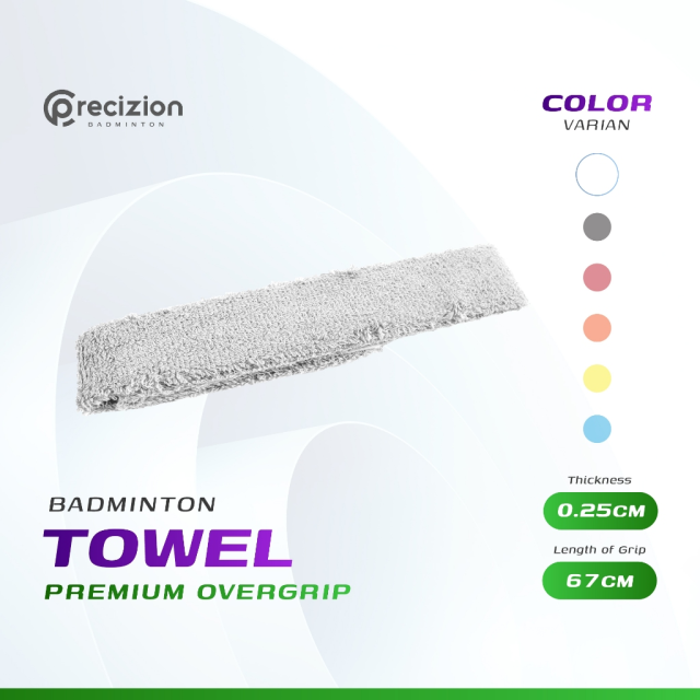 PREMIUM Overgrip / Grip Raket Badminton Towel
