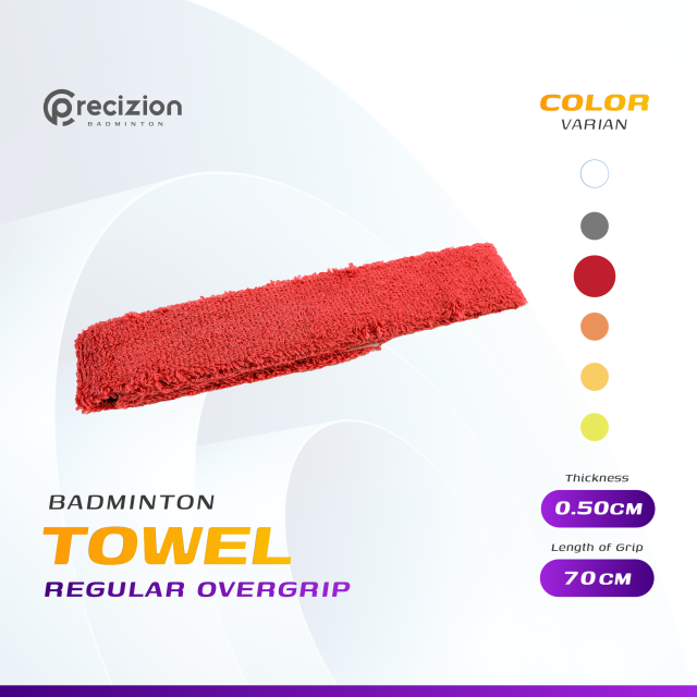 REGULAR Overgrip / Grip Raket Badminton Towel