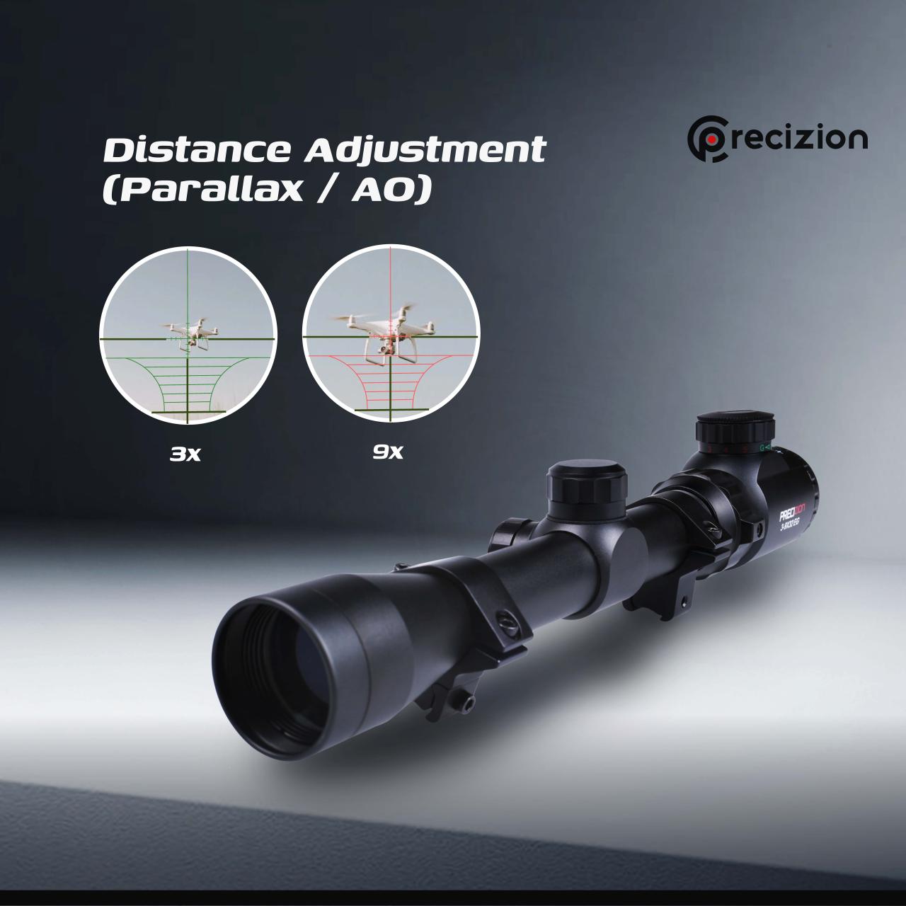 RIFLE SCOPE 3-9X32 EG