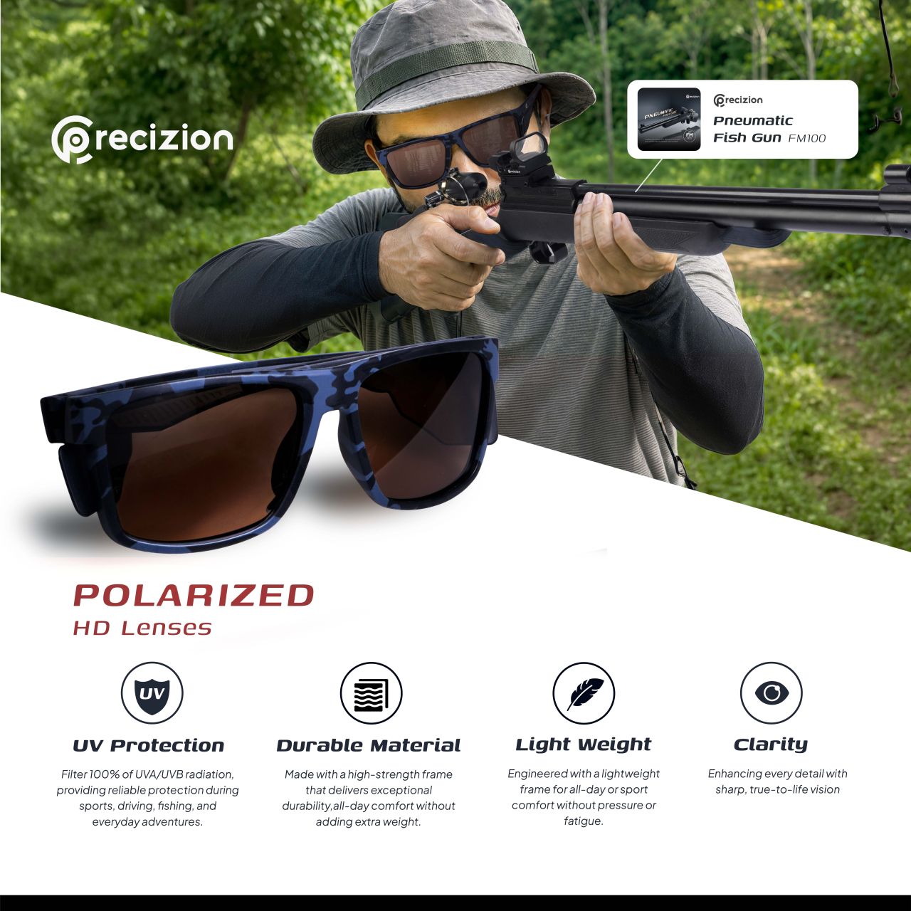 Kacamata Polarized – Designed for Fishing