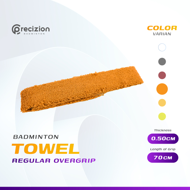 REGULAR Overgrip / Grip Raket Badminton Towel