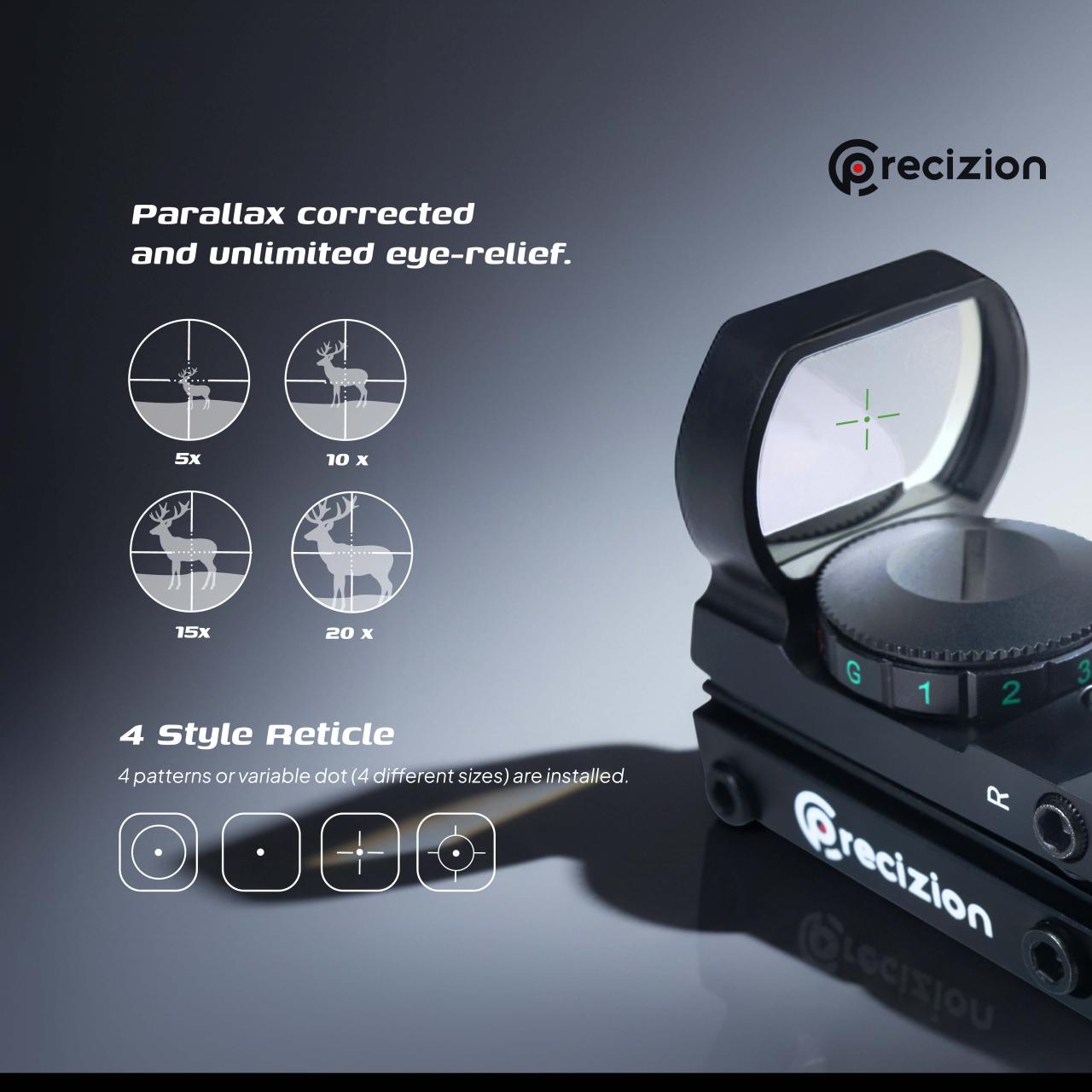 ELECTRO DOT SIGHT 33mm Reflex Lens